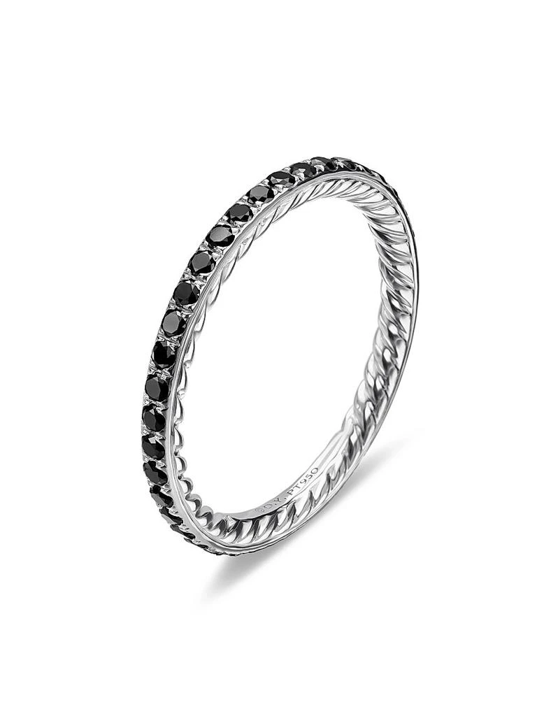 商品David Yurman|DY Eden Band Ring in Platinum,价格¥23300,第2张图片详细描述