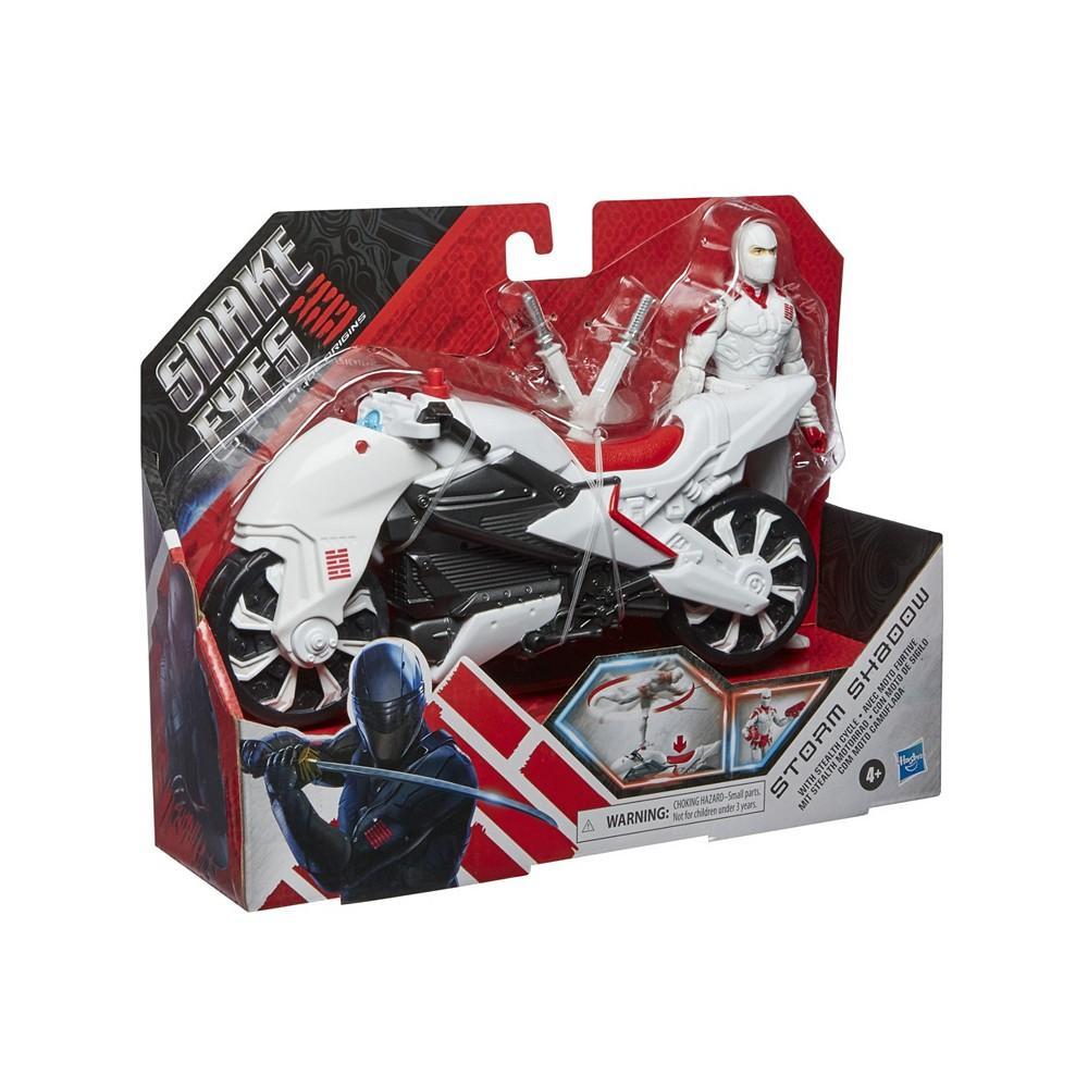 商品Hasbro|CLOSEOUT! Snake Eyes: Origins Storm Shadow with Stealth Cycle,价格¥136,第4张图片详细描述