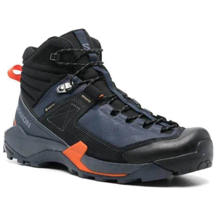 商品[国内直发] Salomon|萨洛蒙 Salomon X Ultra 简约舒适 防滑耐磨 高帮 登山鞋 男女同款 黑蓝色,价格¥2051,第4张图片详细描述