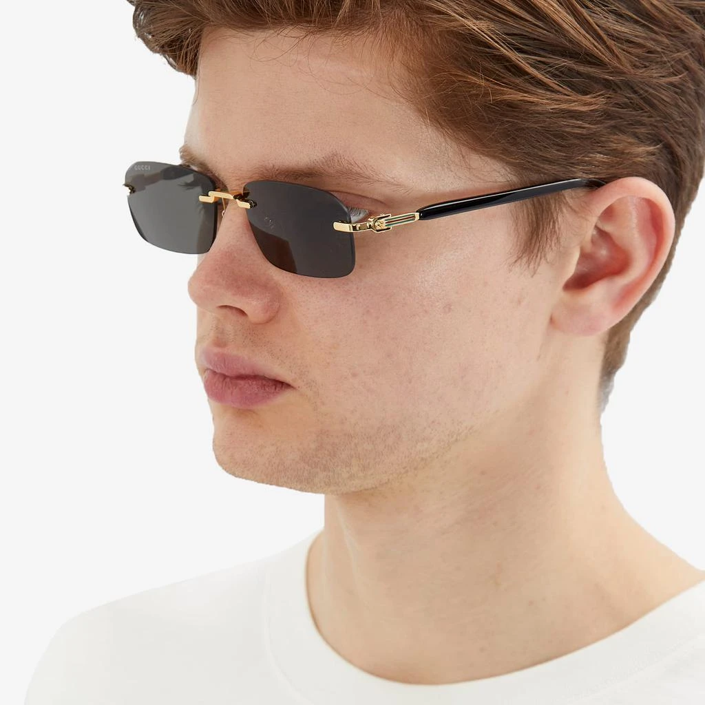 商品Gucci|Gucci 125th Street Sunglasses,价格¥3038,第5张图片详细描述