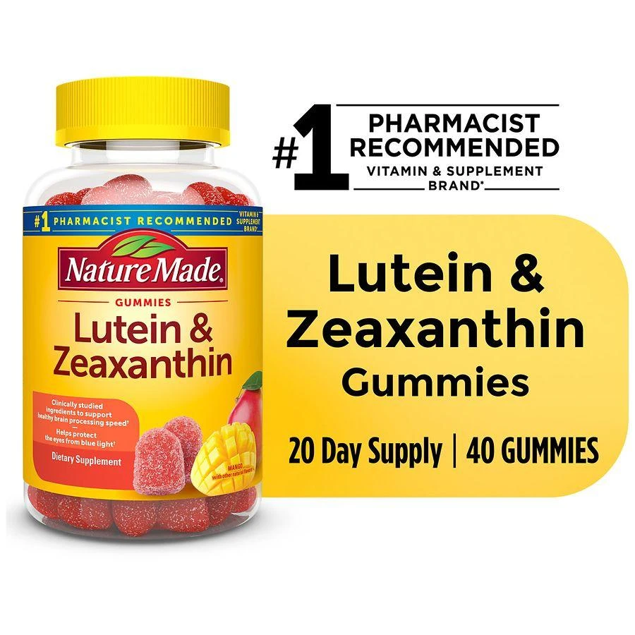 商品Nature Made|Lutein & Zeaxanthin Vegan Gummies,价格¥209,第3张图片详细描述