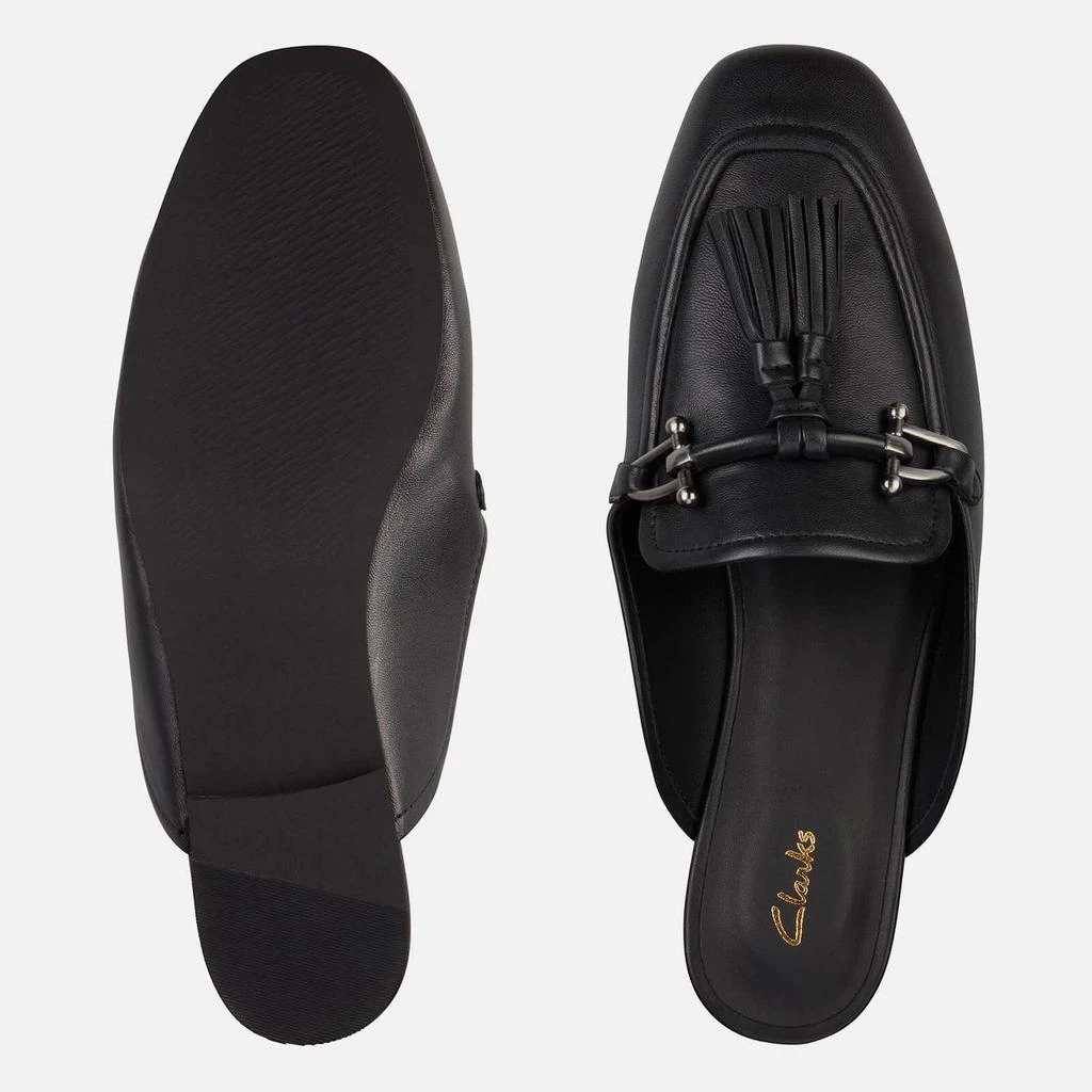 商品Clarks|CLARKS WOMEN'S PURE 2 TRIM LEATHER LOAFERS - BLACK,价格¥162,第4张图片详细描述