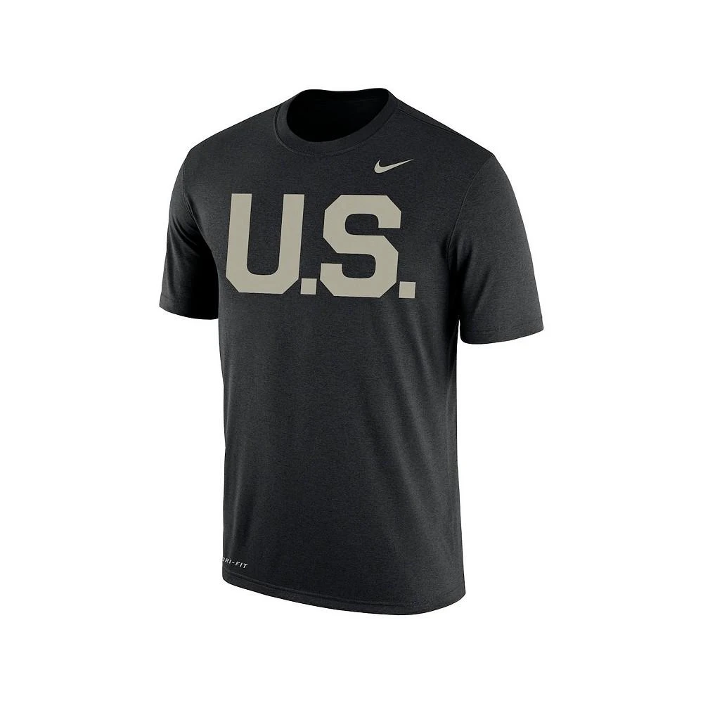 商品NIKE|Men's Black Army Black Knights Rivalry U.S. Performance T-shirt,价格¥263,第2张图片详细描述