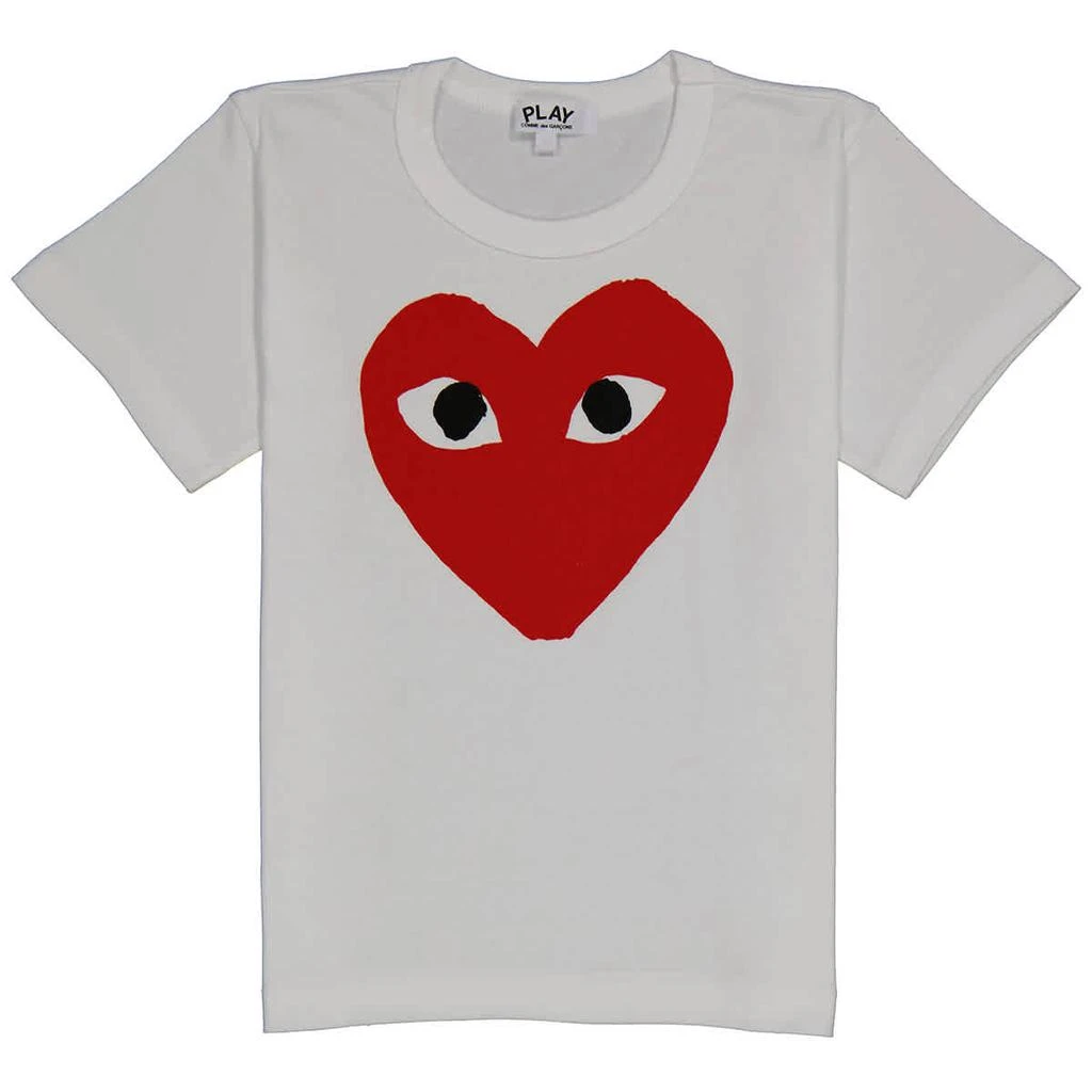 商品Comme des Garcons|Comme Des Garcons Kids Short-sleeve Big Heart Print T-shirt, Size 4Y,价格¥254,第1张图片