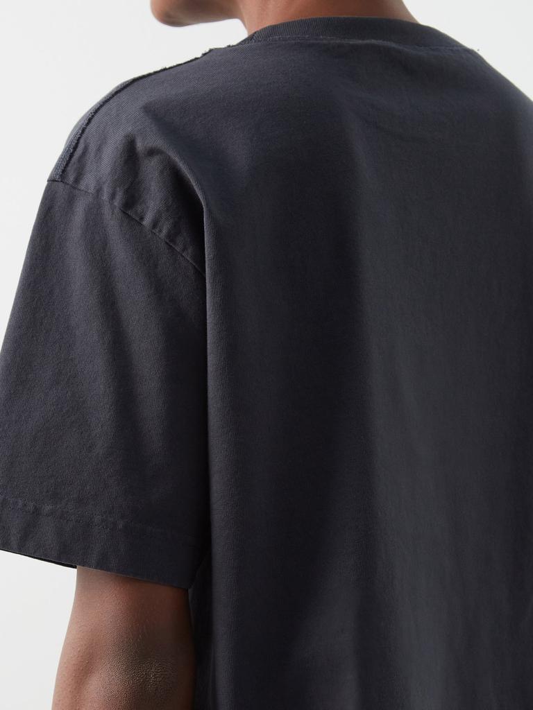 商品Acne Studios|Logo-print cotton jersey T-shirt,价格¥1502,第6张图片详细描述