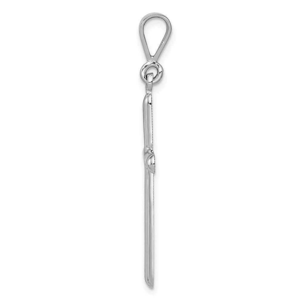 商品Diamond2Deal|14k White Gold Cross Pendant,价格¥2719,第2张图片详细描述