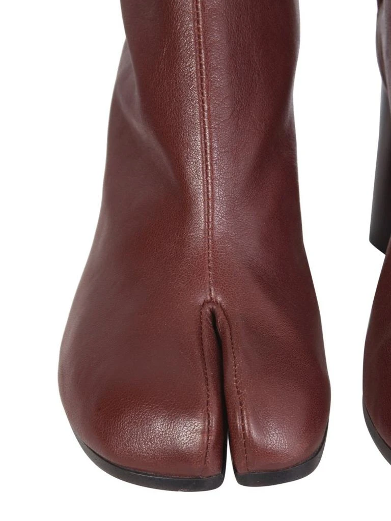 商品MAISON MARGIELA|Maison margiela women's burgundy other materials boots,价格¥7508,第3张图片详细描述