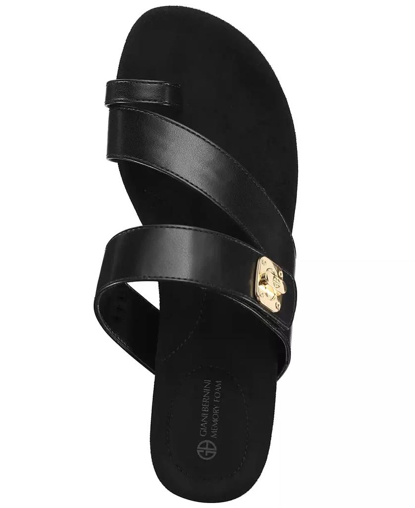 商品Giani Bernini|Women's Rilleyy Memory Foam Footbed Flat Sandals, Created for Macy's,价格¥209,第5张图片详细描述
