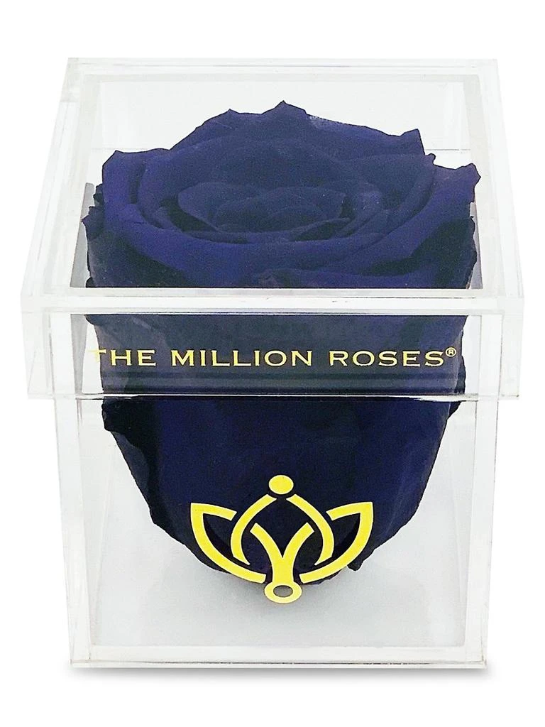 商品The Million Roses|Royal Blue Rose In Single Rose Box,价格¥441,第1张图片