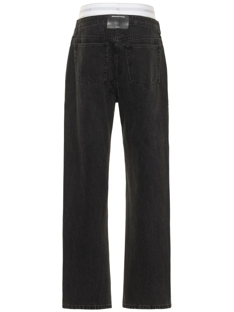 商品Alexander Wang|Low Rise Straight Jeans,价格¥2112,第5张图片详细描述