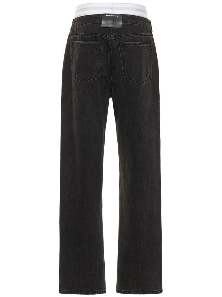 商品Alexander Wang|Low Rise Straight Jeans,价格¥2935,第7张图片详细描述