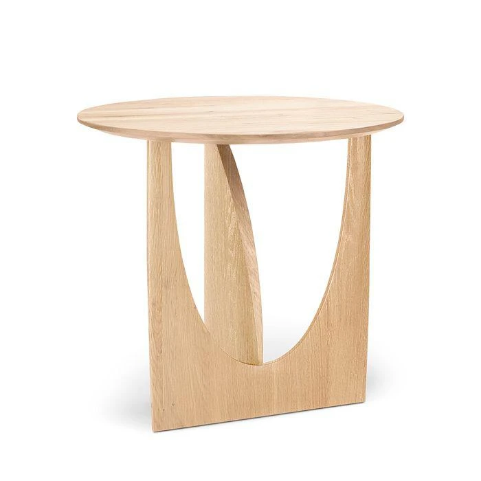 商品Ethnicraft|Oak Geometric Side Table,价格¥5157,第4张图片详细描述