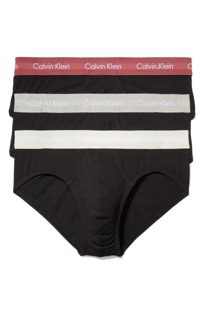 商品Calvin Klein|3-Pack Stretch Cotton Briefs,价格¥137,第1张图片