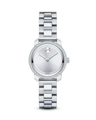 商品Movado|Movado BOLD Stainless Steel Watch with Diamonds, 25mm,价格¥4917,第1张图片详细描述