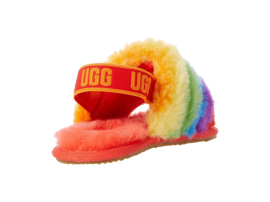 商品UGG|Fluff Yeah Slide Cali Collage (Toddler/Little Kid),价格¥309,第5张图片详细描述