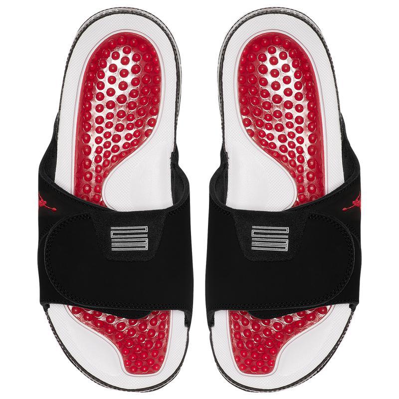 商品Jordan|男款 Air Jordan 11 拖鞋 黑红,价格¥350,第5张图片详细描述