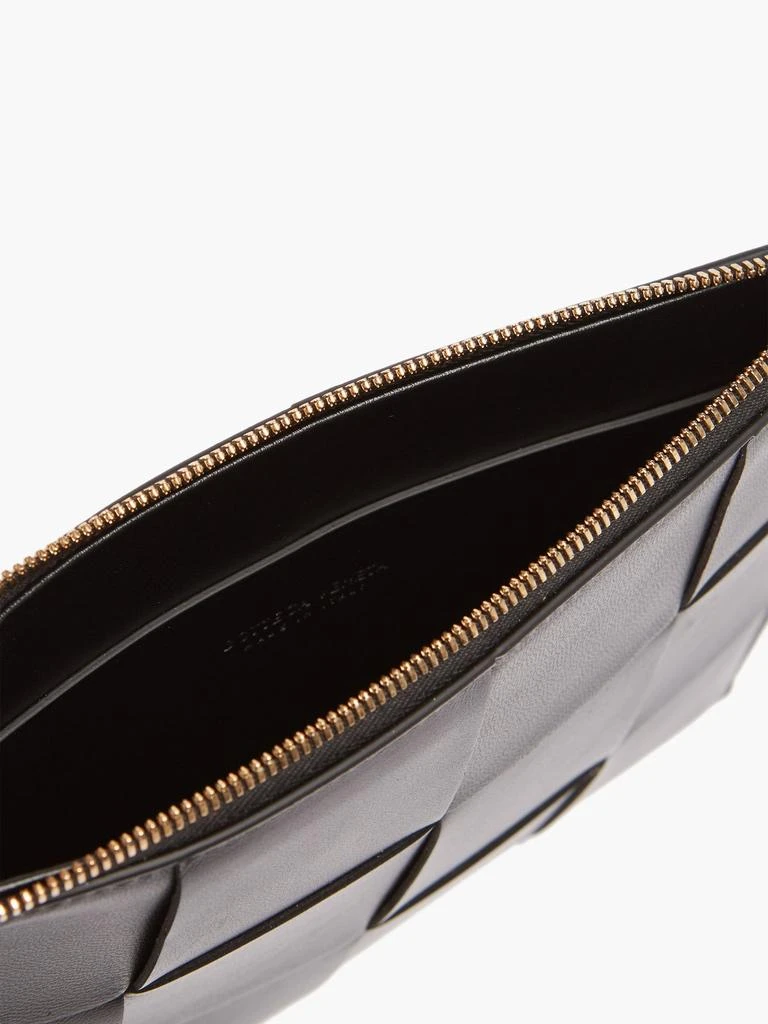 商品Bottega Veneta|Cassette Intrecciato-leather purse,价格¥6111,第4张图片详细描述