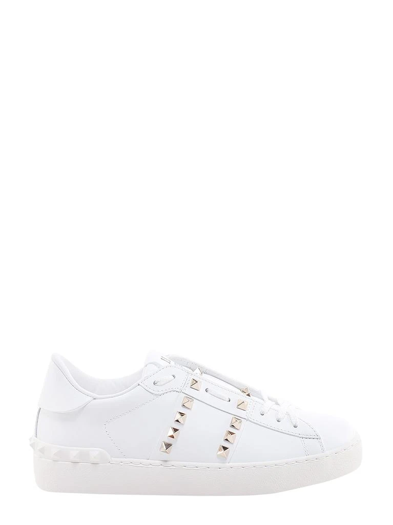 商品Valentino|Leather sneakers with iconic studs,价格¥4309,第1张图片