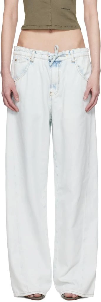 商品DARKPARK|Blue Iris Paper Bag Jeans,价格¥4673,第1张图片