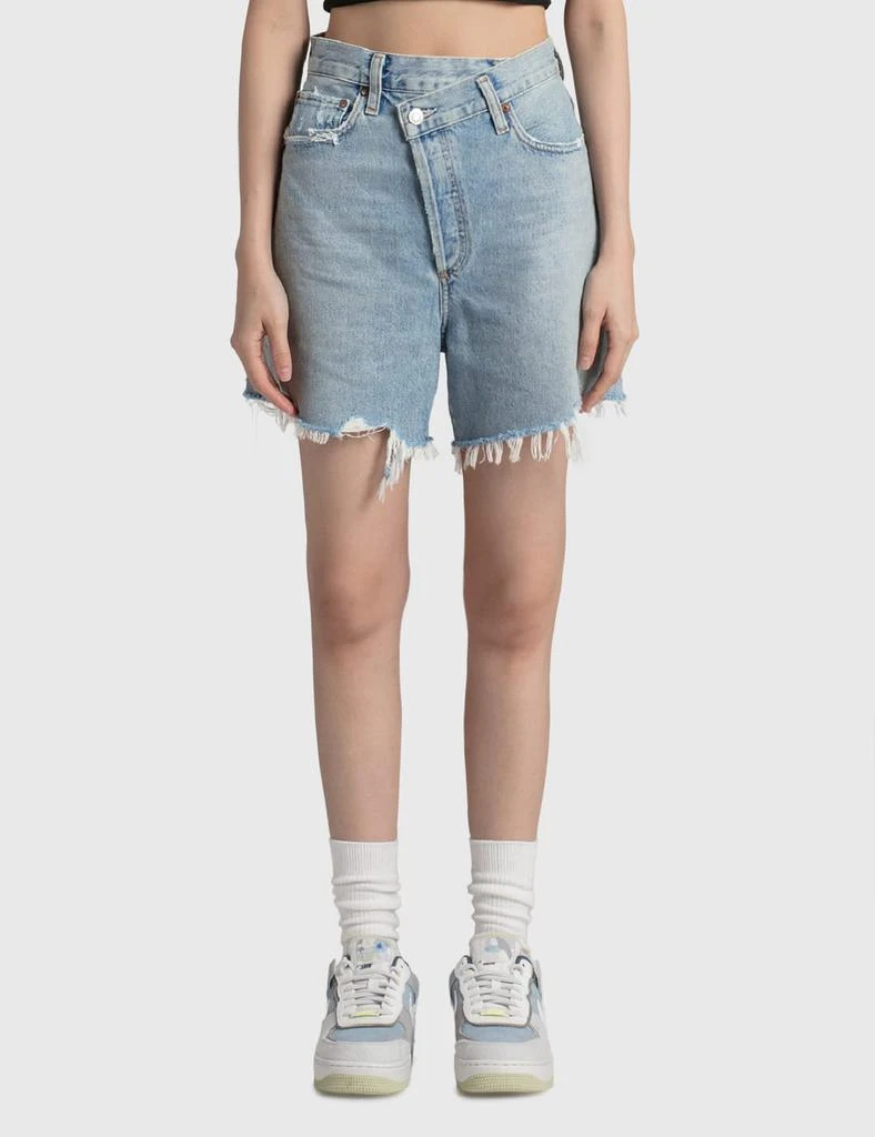 商品AGOLDE|Criss Cross Shorts,价格¥907,第1张图片