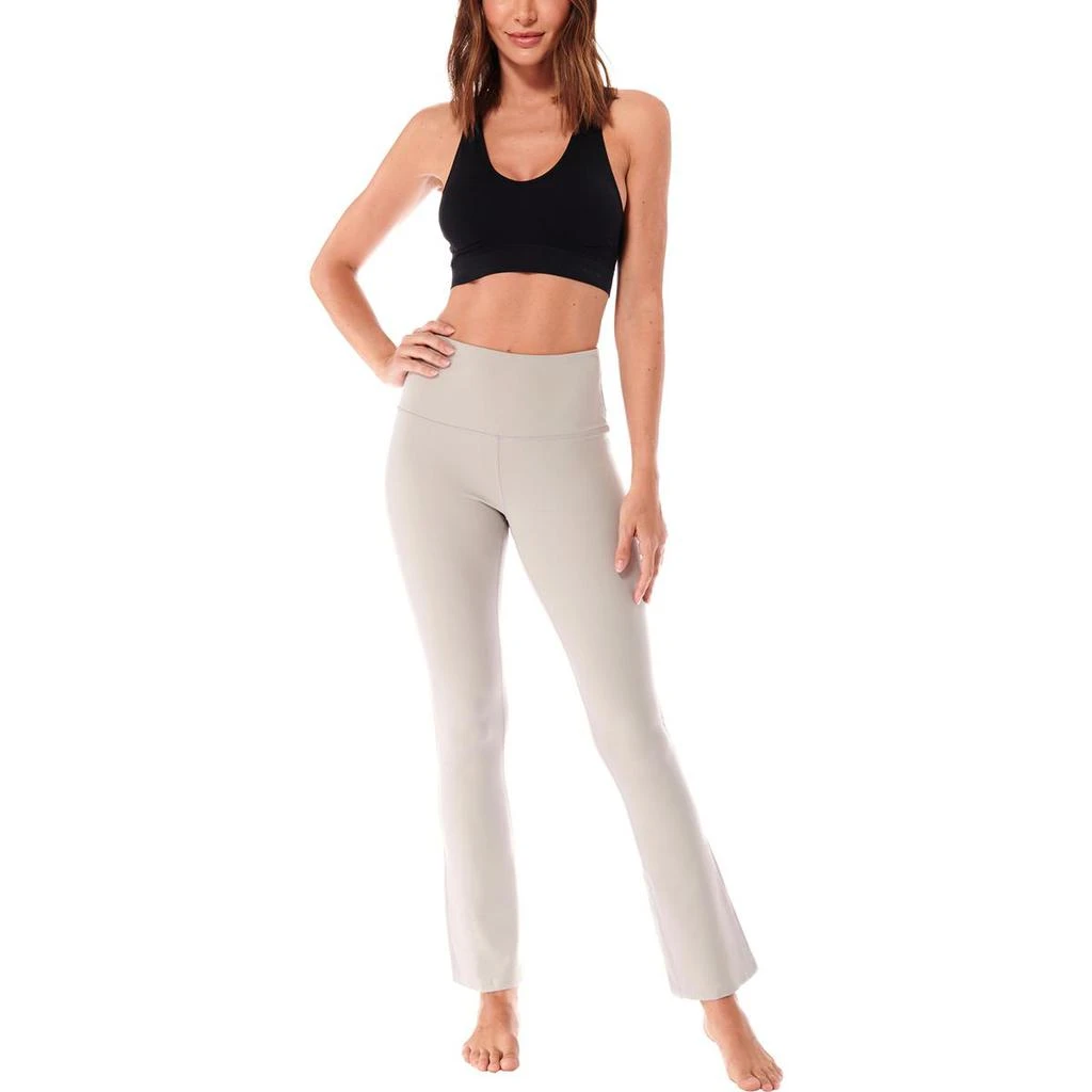 商品Live Electric|Electric Yoga Barlow Women's Ultra Soft Flared Activewear Workout Fitness Leggings,价格¥92,第2张图片详细描述