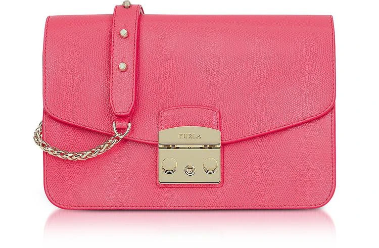 商品Furla|Rose Metropolis 小号皮革单肩包,价格¥1795,第1张图片
