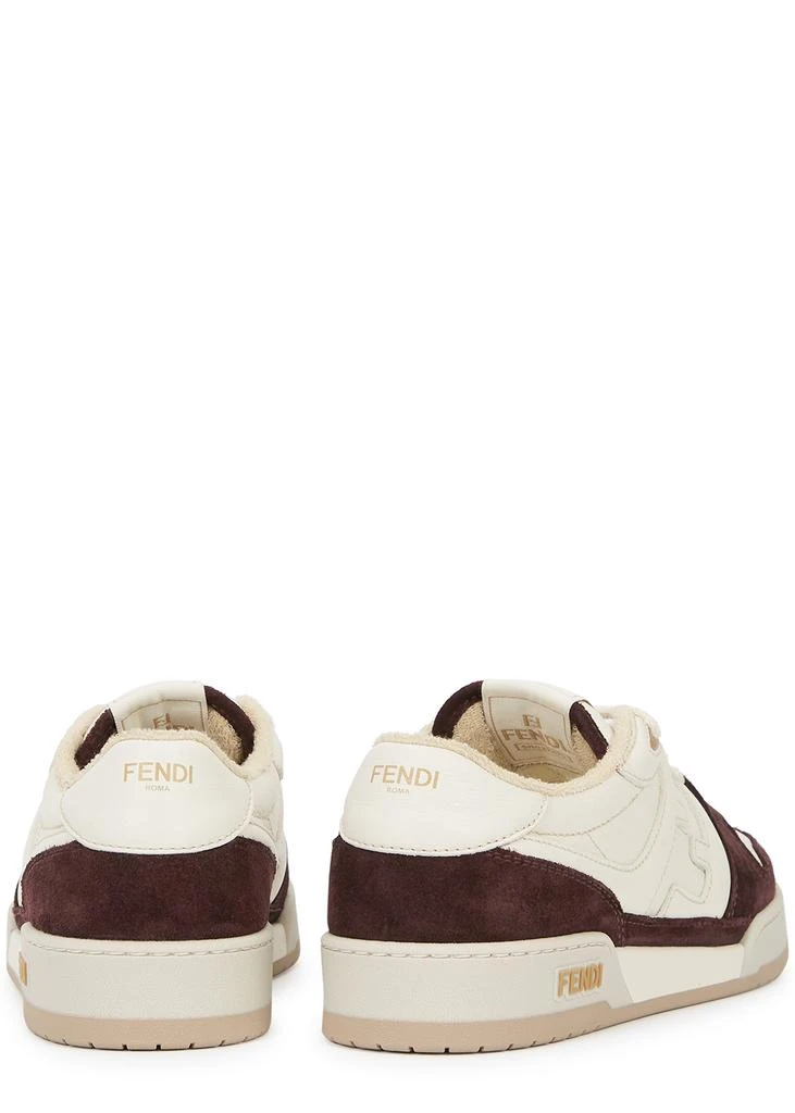 商品Fendi|Match panelled leather sneakers,价格¥4323,第3张图片详细描述