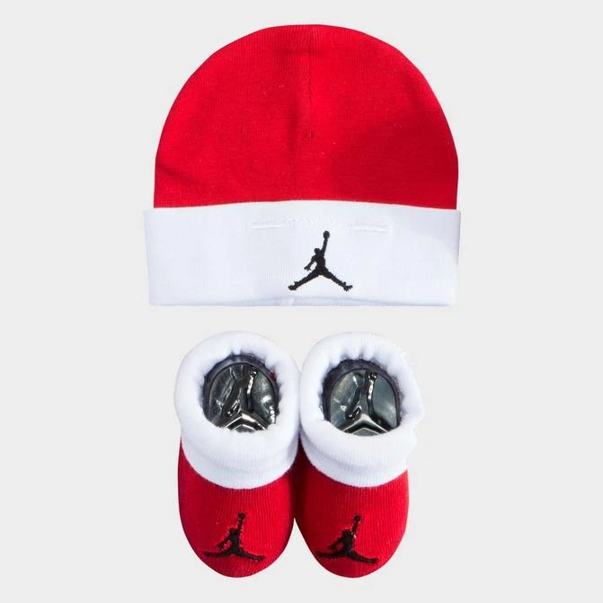 商品Jordan|Infant Jordan Hat and Bootie Set,价格¥121,第1张图片