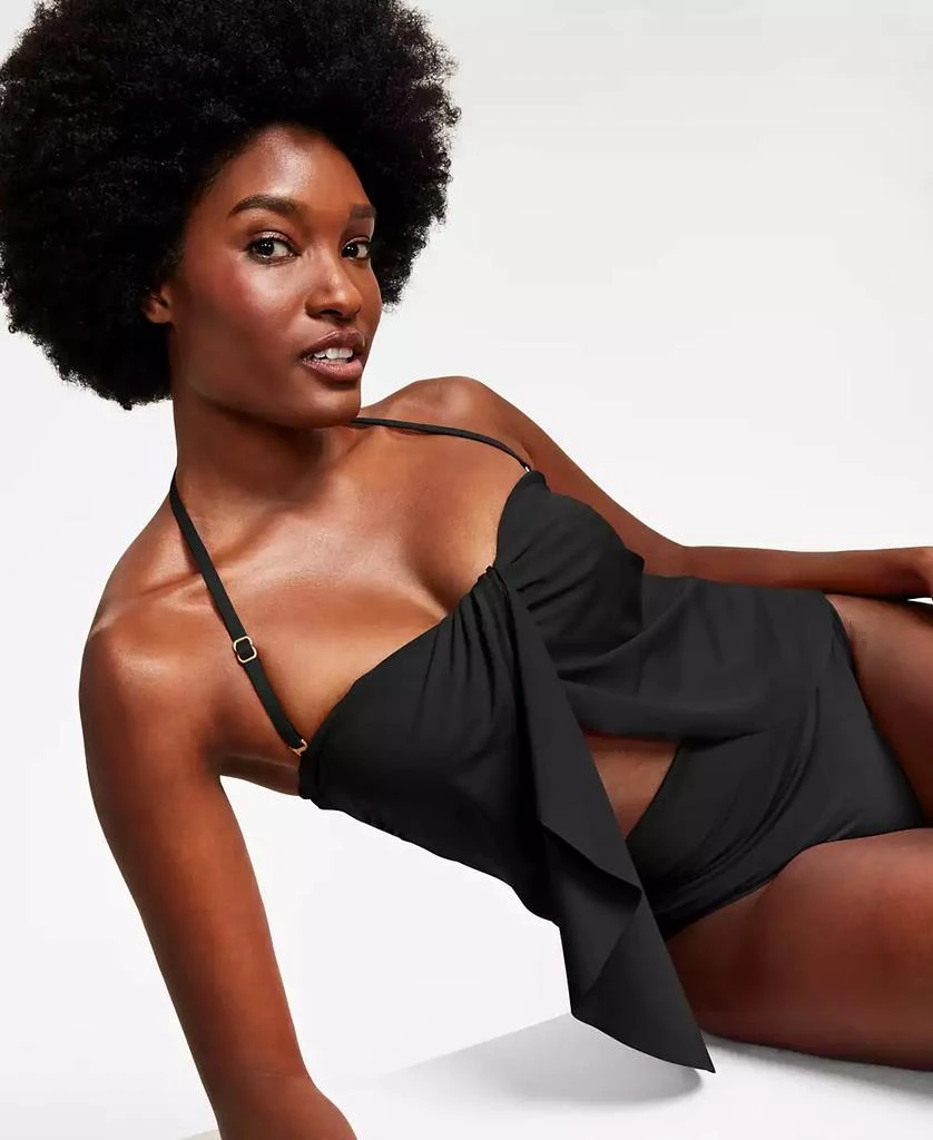 商品Vince Camuto|Strapless Draped Tankini Top,价格¥523,第3张图片详细描述