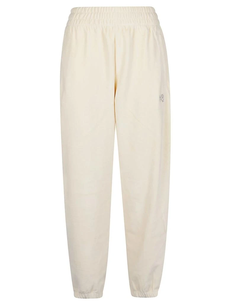 商品Alexander Wang|Alexander wang women's white other materials joggers,价格¥2626,第1张图片