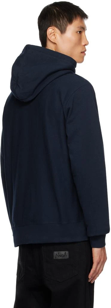 商品Noah|Navy Zip Hoodie,价格¥654,第3张图片详细描述