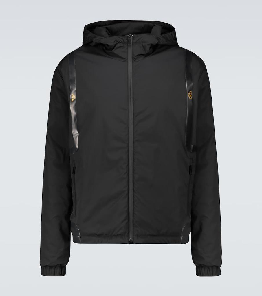 芬迪Fendi男款棉服|x K-Way padded jacket 92% 尼龙, 8% 弹性纤维价格