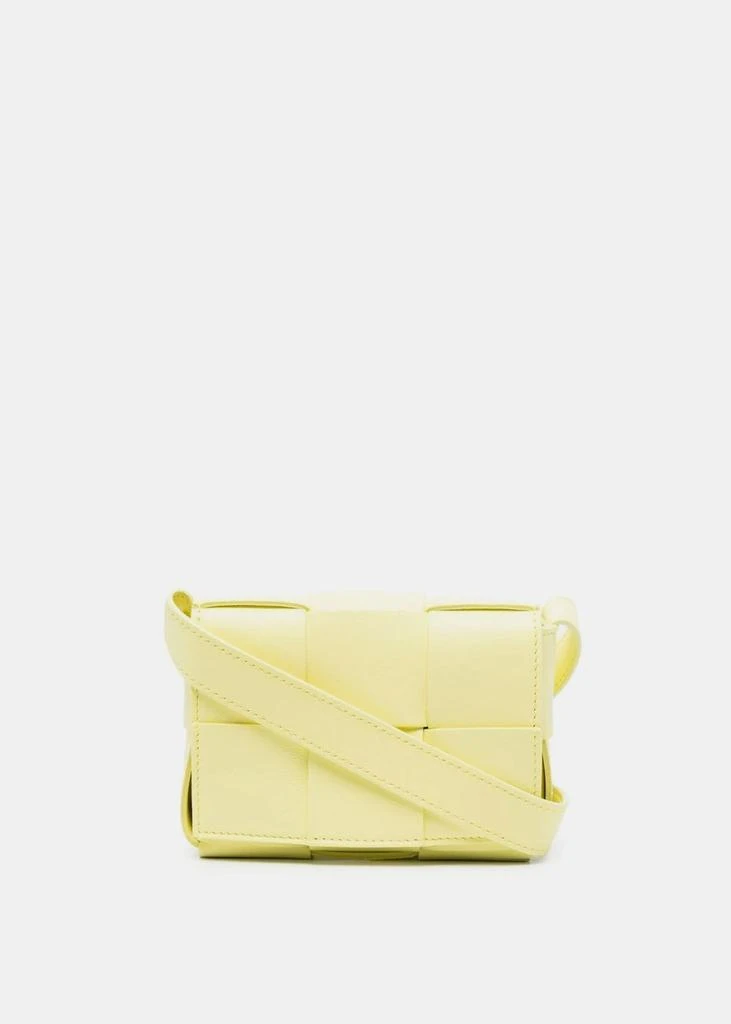 商品Bottega Veneta|Bottega Veneta Yellow Cassette Shoulder Bag,价格¥7073,第1张图片