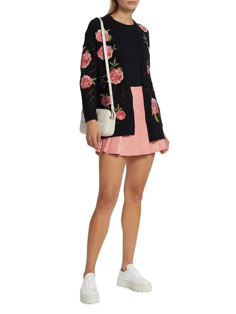 商品Alice + Olivia|Bradford Embroidered Grandpa Cardigan,价格¥2664,第2张图片详细描述