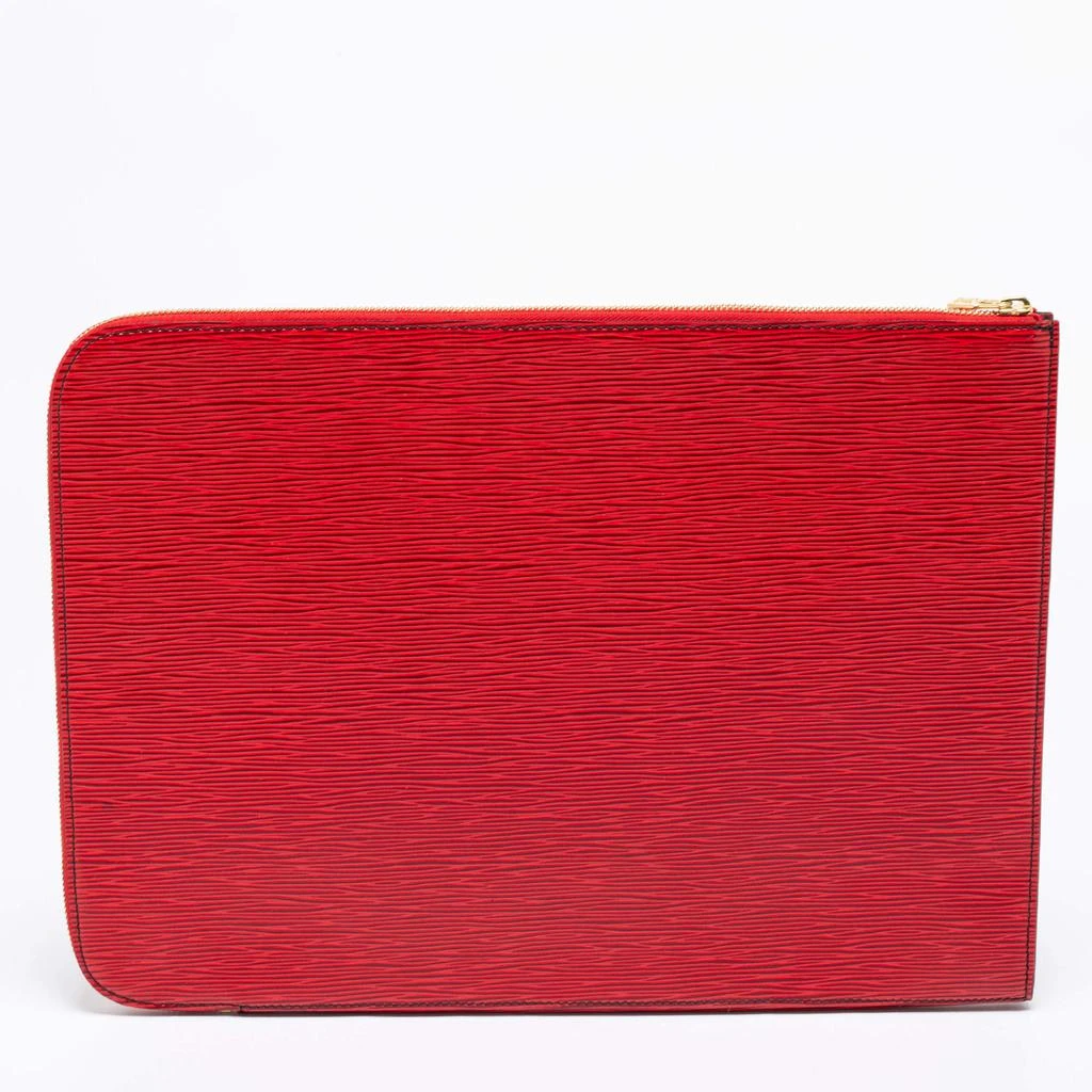 商品[二手商品] Louis Vuitton|Louis Vuitton Red Epi Leather Poche Documents Portfolio Case,价格¥3518,第5张图片详细描述