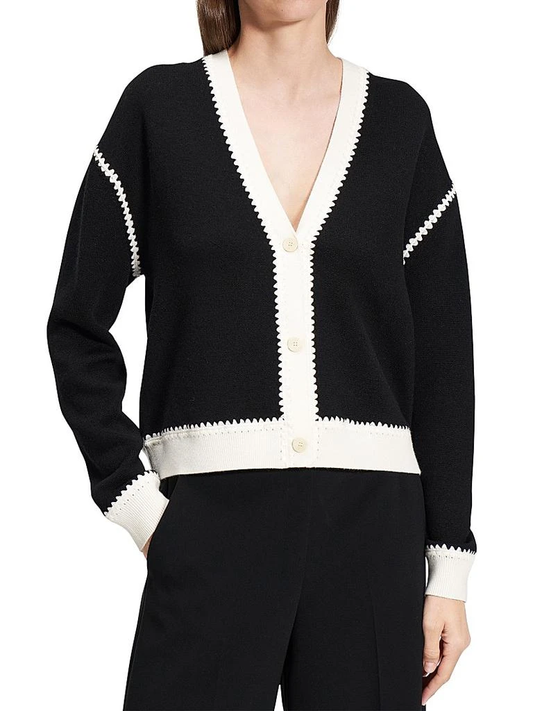商品Theory|Blanket Wool Cardigan,价格¥1462,第3张图片详细描述