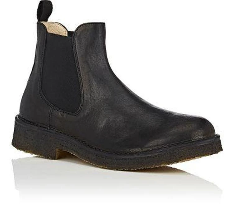 商品Barneys New York|Grained Leather Chelsea Boots,价格¥1320,第2张图片详细描述