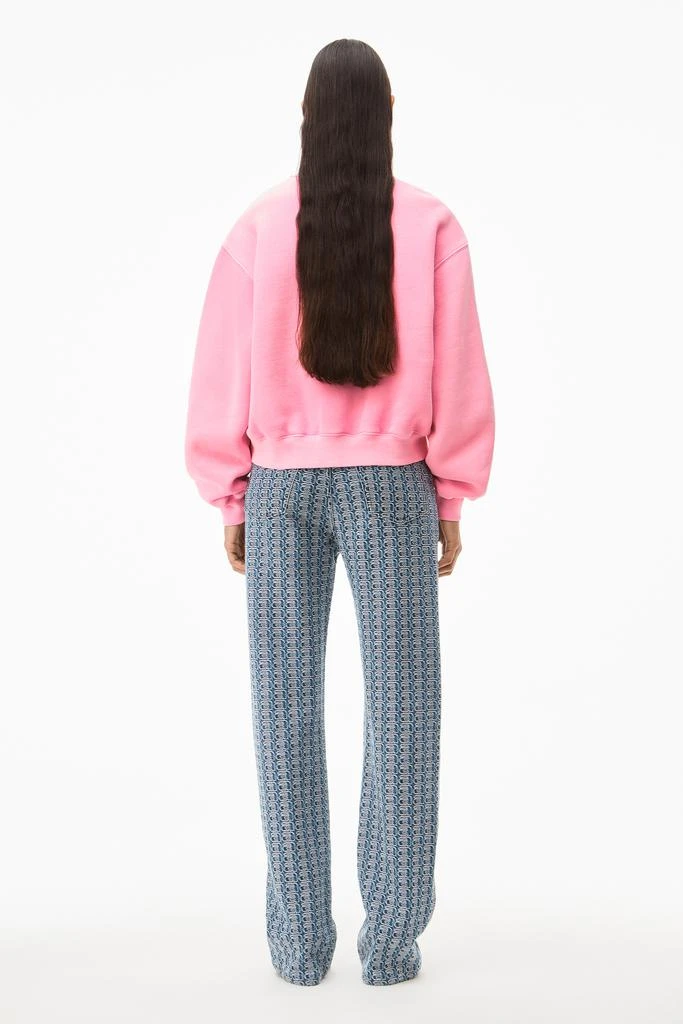 商品Alexander Wang|PUFF LOGO CREW SWEATSHIRT IN TERRY,价格¥1377,第5张图片详细描述