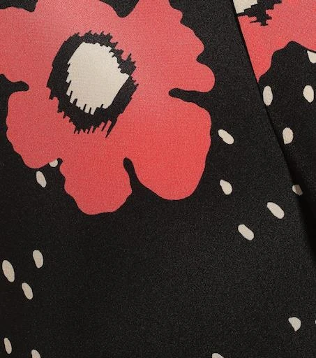 商品RED Valentino|花卉双绉女式上衣,价格¥3358,第4张图片详细描述