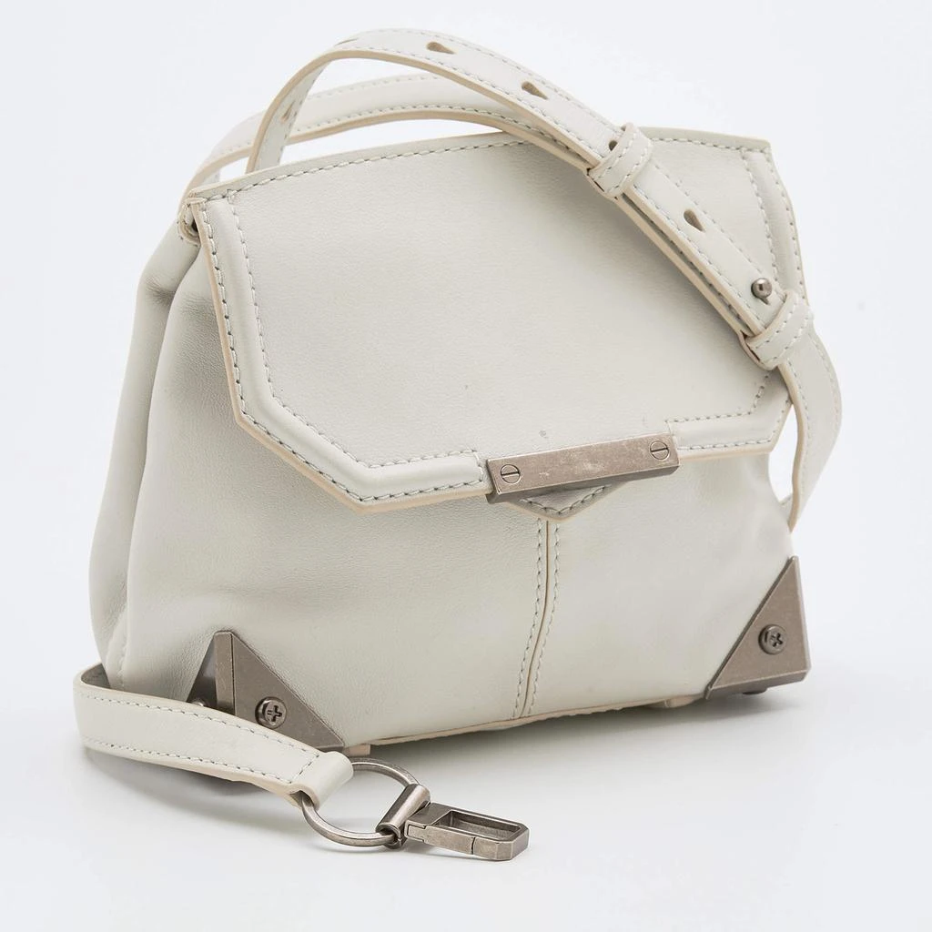 商品[二手商品] Alexander Wang|Alexander Wang White Leather Small Marion Shoulder Bag,价格¥969,第3张图片详细描述