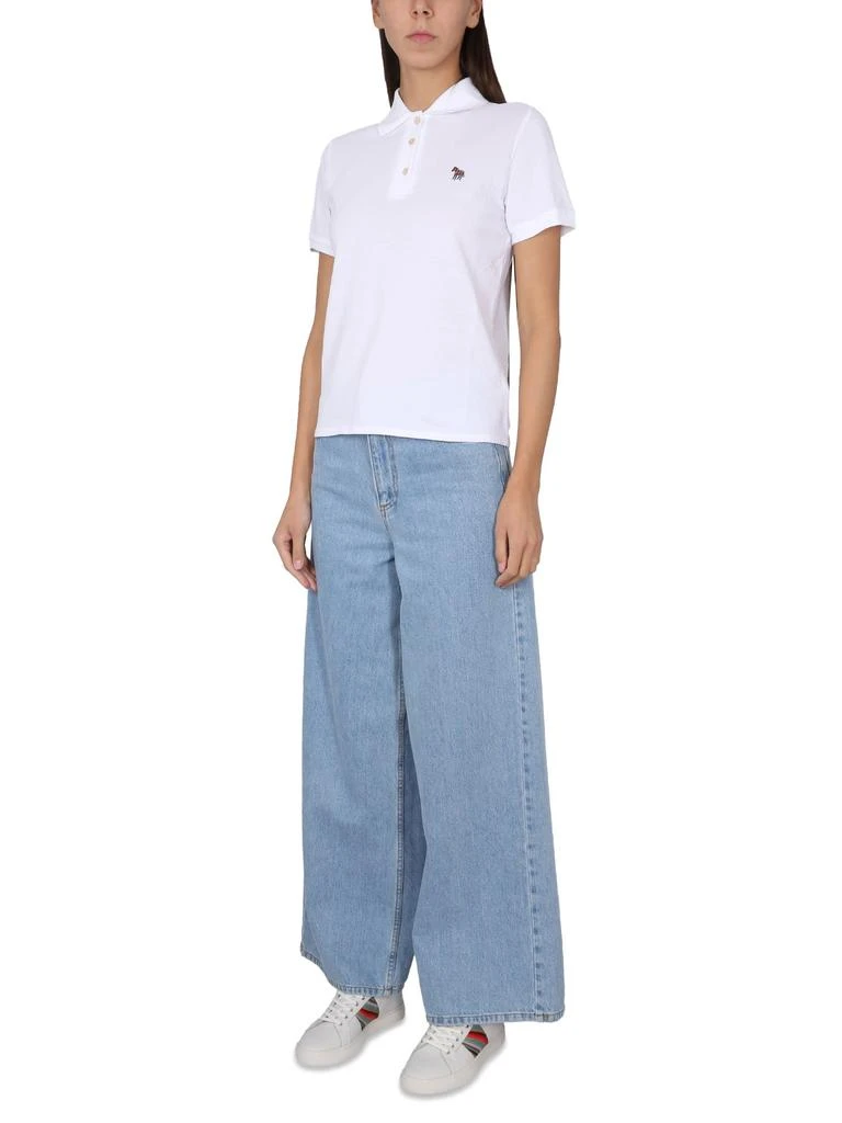 商品Paul Smith|Polo Shirt With Zebra Patch,价格¥771,第2张图片详细描述