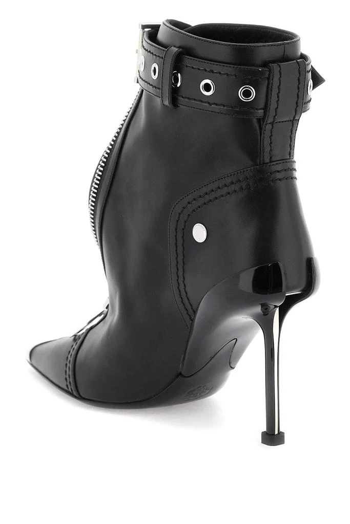 商品Alexander McQueen|'slash biker' ankle boots,价格¥3786,第3张图片详细描述