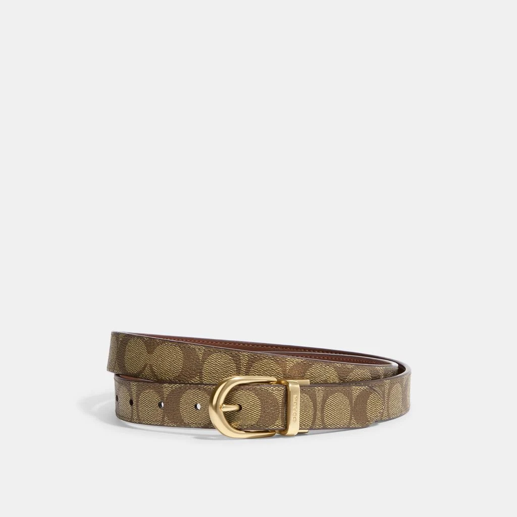 商品Coach|Coach Outlet Classic Buckle Cut To Size Reversible Belt, 25 Mm,价格¥397,第1张图片