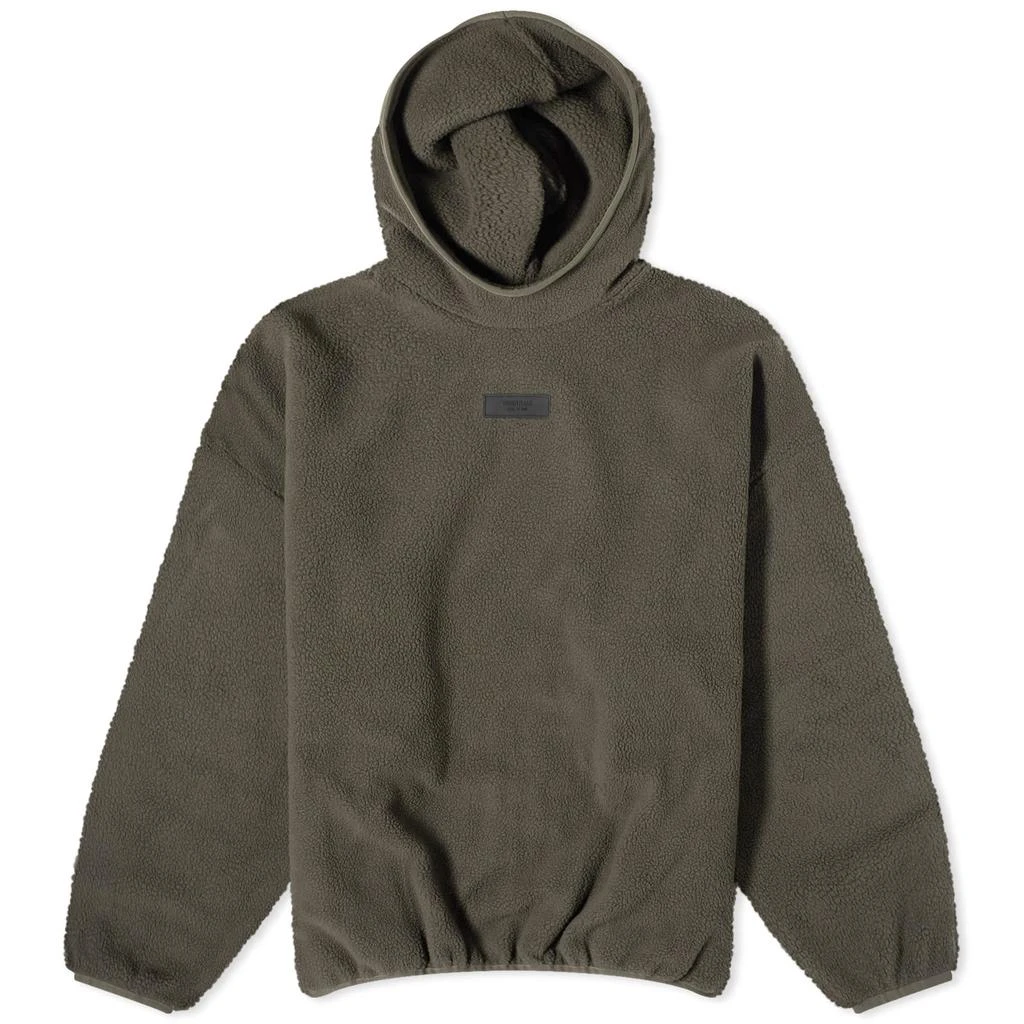 商品Essentials|Fear of God ESSENTIALS Spring Fleeve Pullover Hoodie - Ink,价格¥544,第1张图片