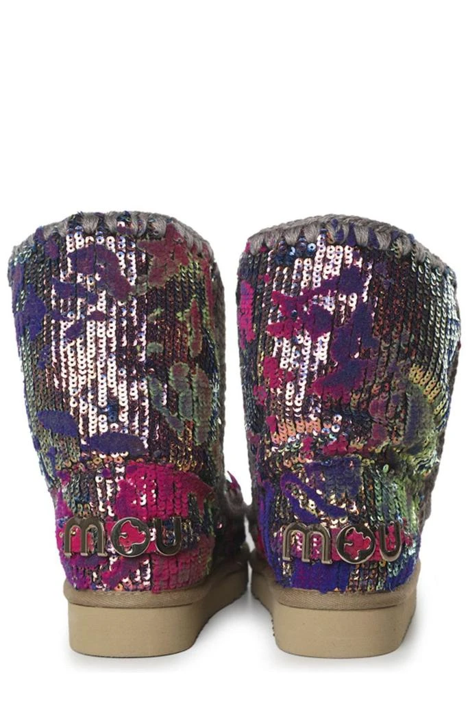 商品Mou|Mou Eskimo 24 Sequin-Embellished Ankle Boots,价格¥3583,第4张图片详细描述