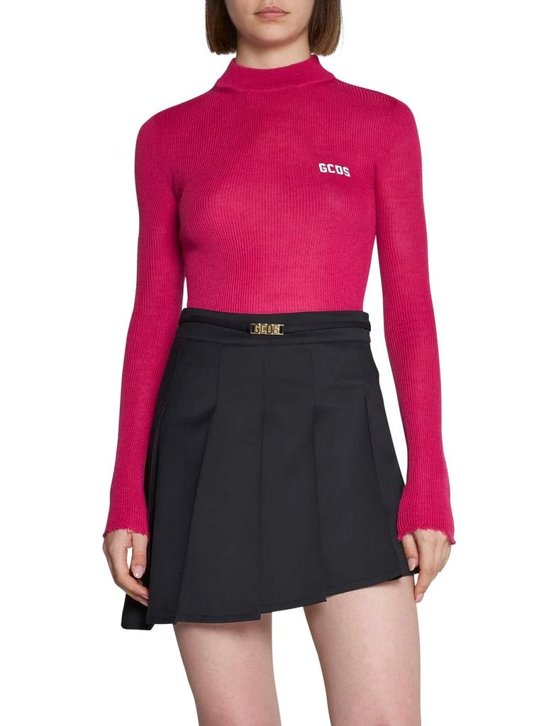 商品GCDS|GCDS Turtleneck Knit Jumper,价格¥1717,第2张图片详细描述