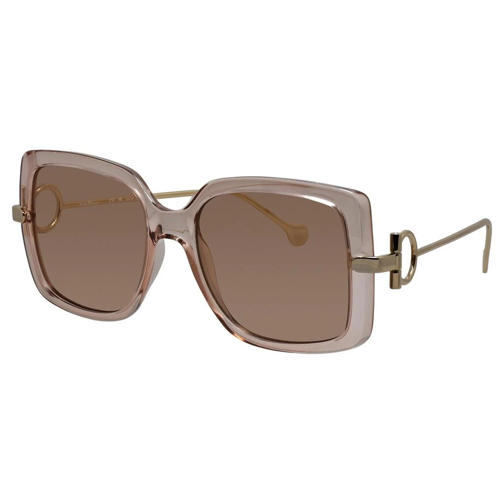 商品Salvatore Ferragamo|Salvatore Ferragamo  SF 913S 290 55mm Womens Square Sunglasses,价格¥594,第2张图片详细描述