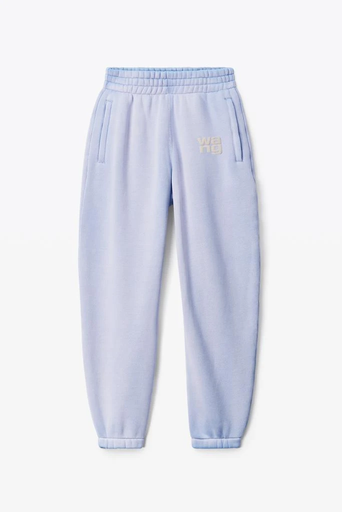 商品Alexander Wang|puff logo sweatpant in structured terry,价格¥1146,第3张图片详细描述