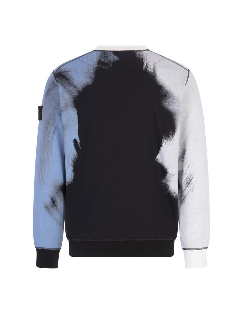 商品Stone Island|Stone Island Man Light Blue Motion Saturation Sweatshirt,价格¥3098,第4张图片详细描述