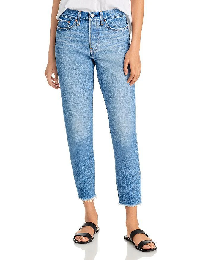 商品Levi's|Wedgie Icon Fit High Rise Straight Jeans in Athens No Way ,价格¥669,第1张图片